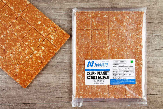 Crushed Peanut Chikki Thin 200 Gm