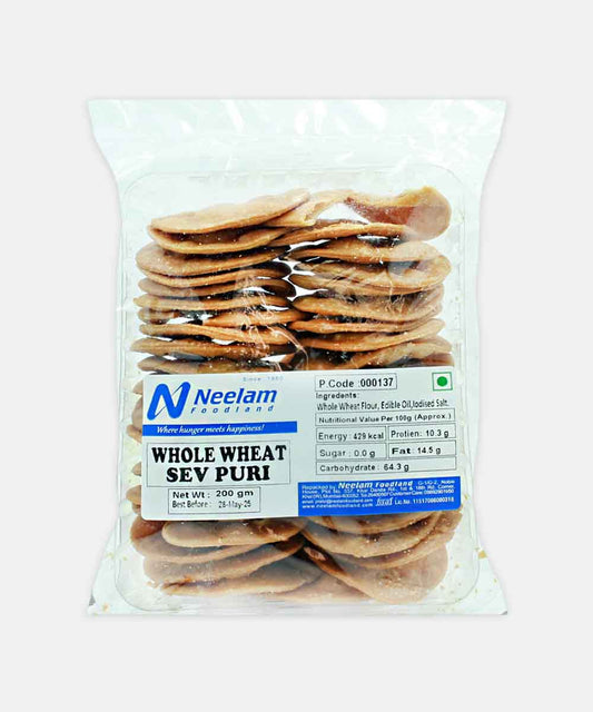 Whole Wheat Sev Puri 200 Gm