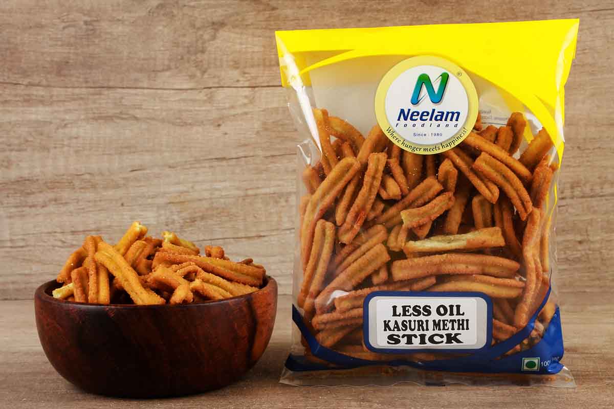 Less Oil Kasuri Methi Stick 200 Gm