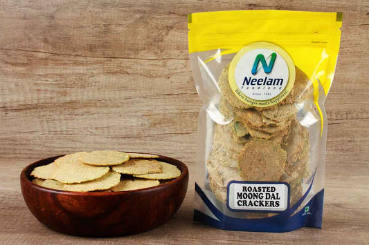 Roasted Moong Dal Cracker 100 Gm