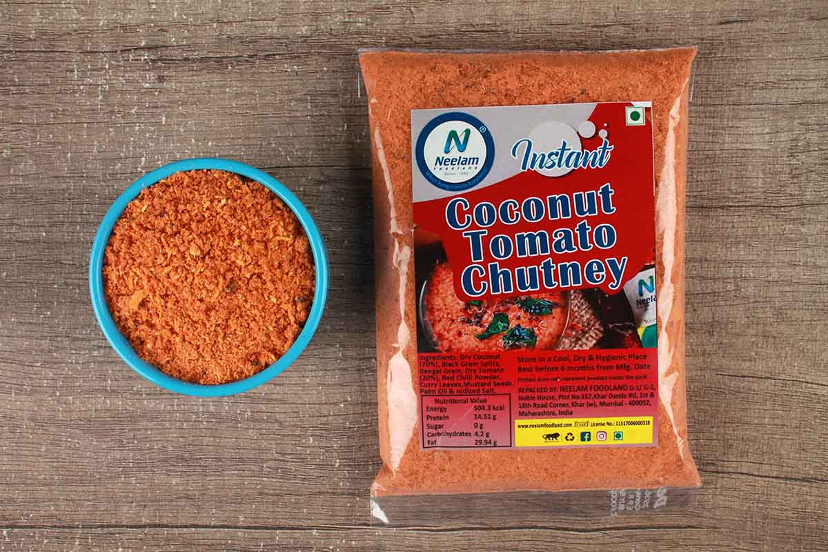 Instant Coconut Tomato Chutney 100 Gm