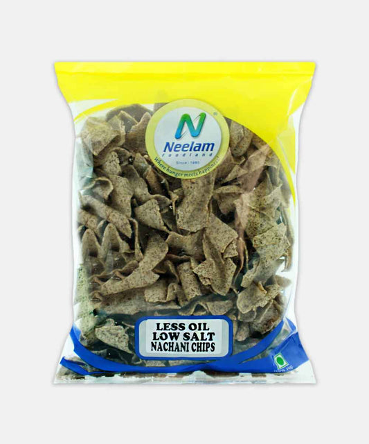 Less Oil Low Salt Nachani Chips 200 Gm