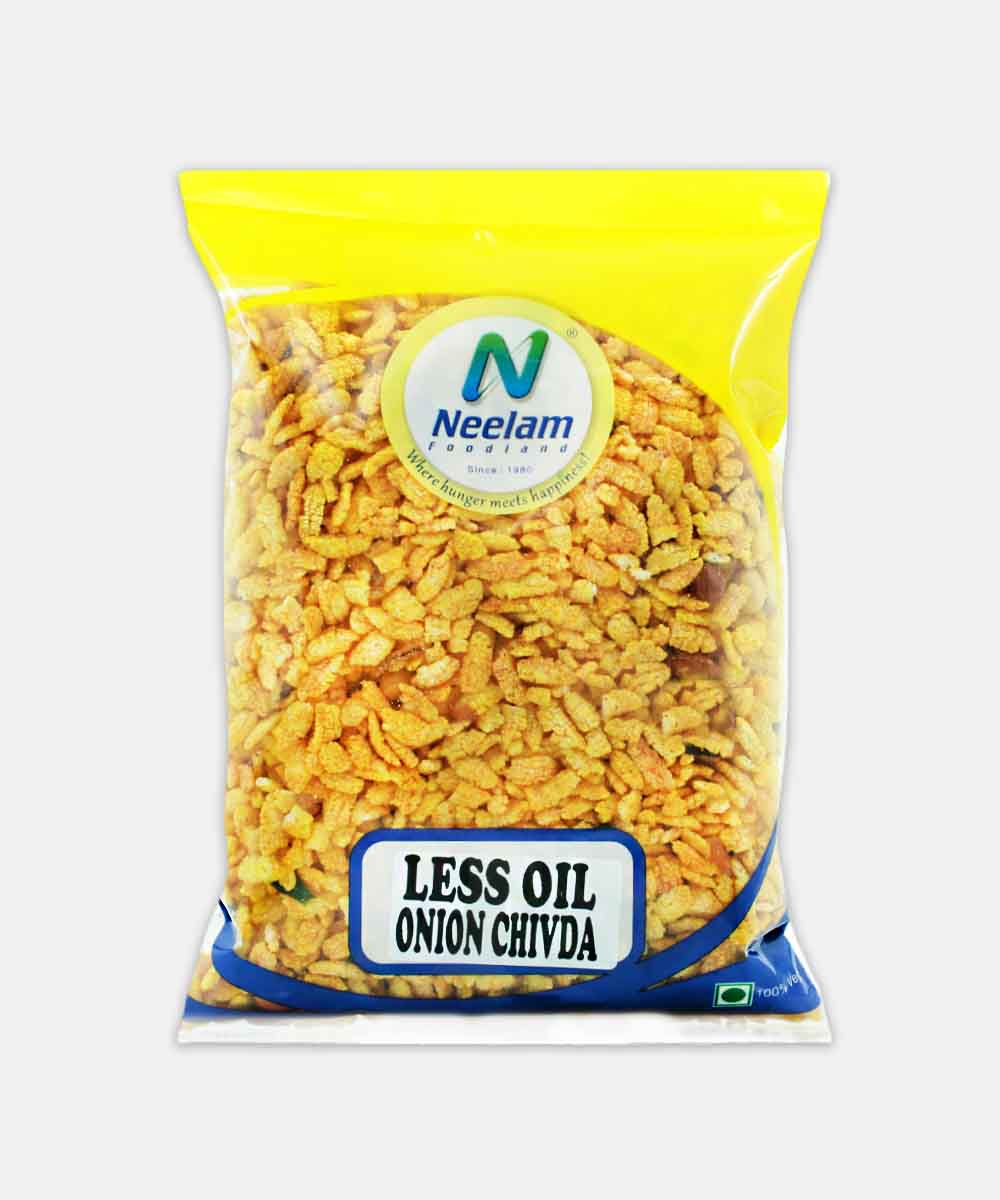 Less Oil Onion Chivda 200 Gm