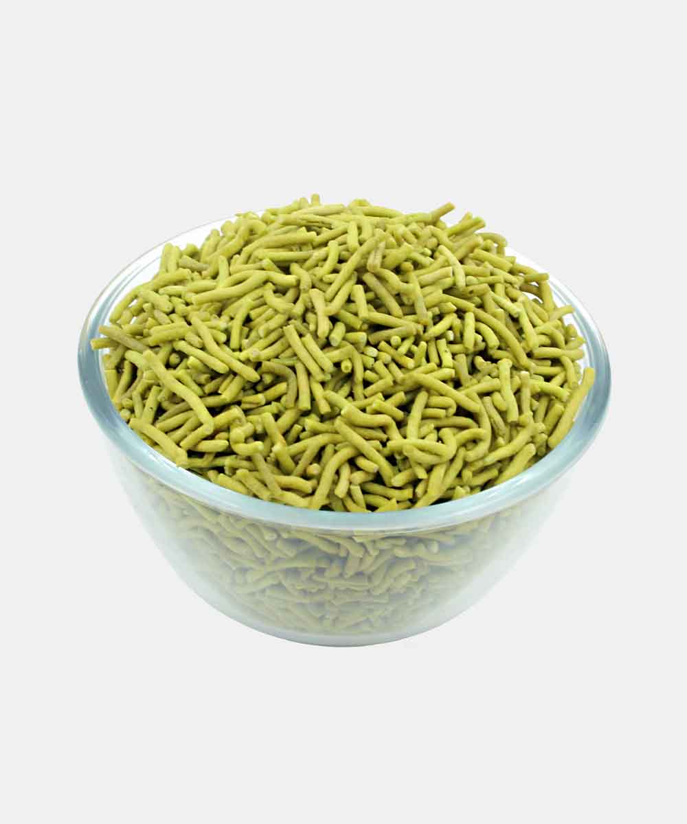 Less Oil Palak Sev 200 Gm