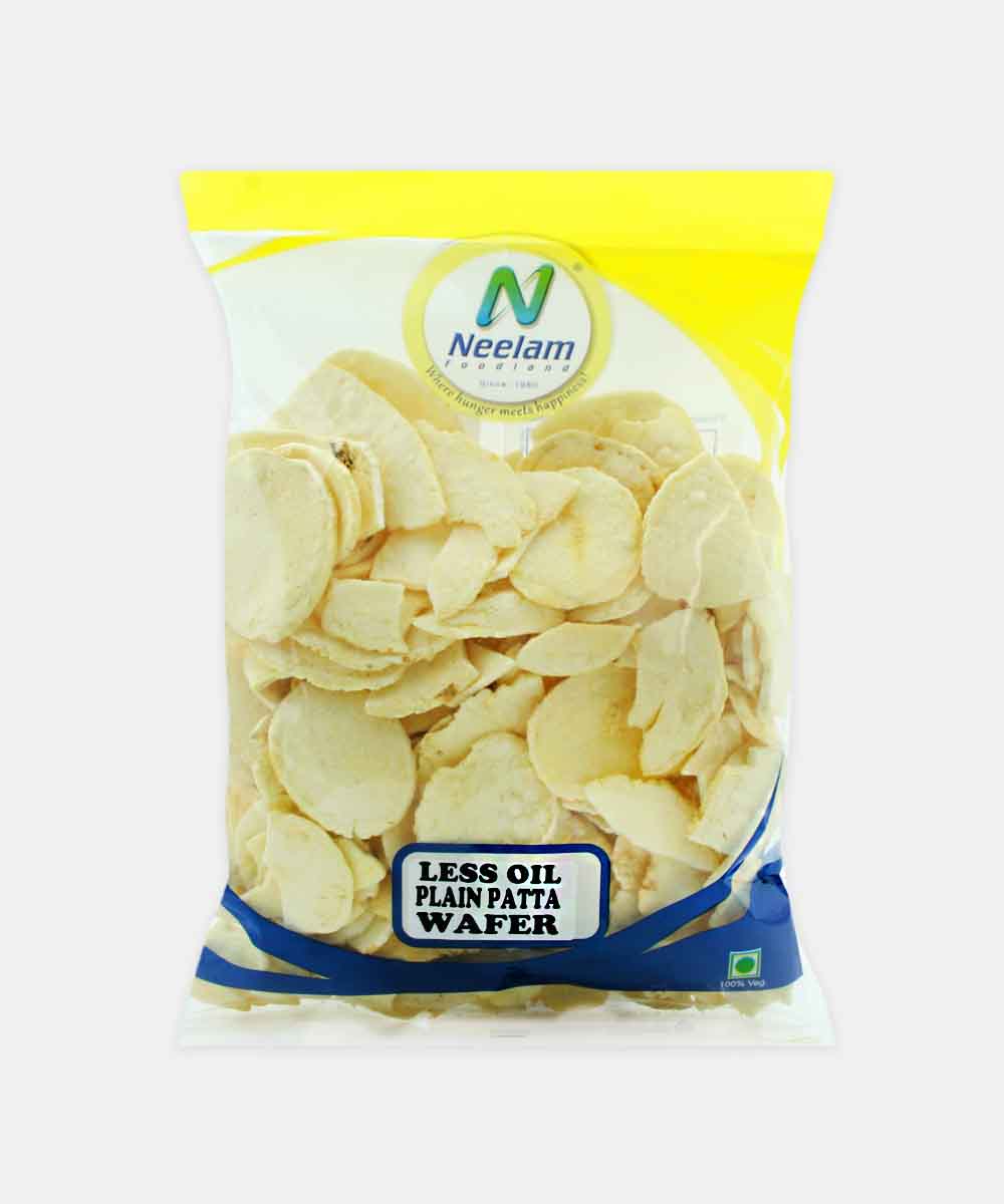 Less Oil Plain Patta Wafer 200 Gm
