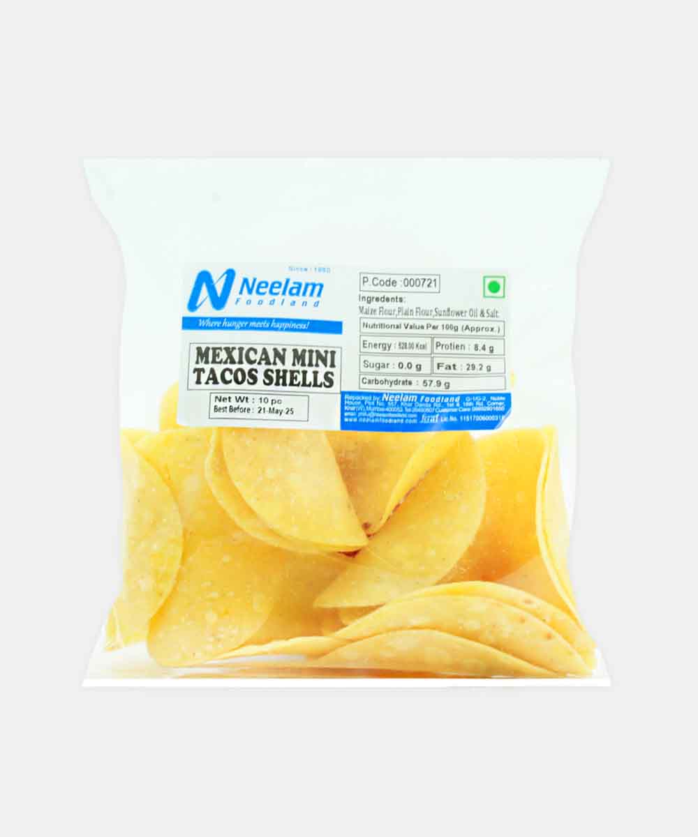 Mexican Mini Tacos Shell 10 Pc 50 Gm