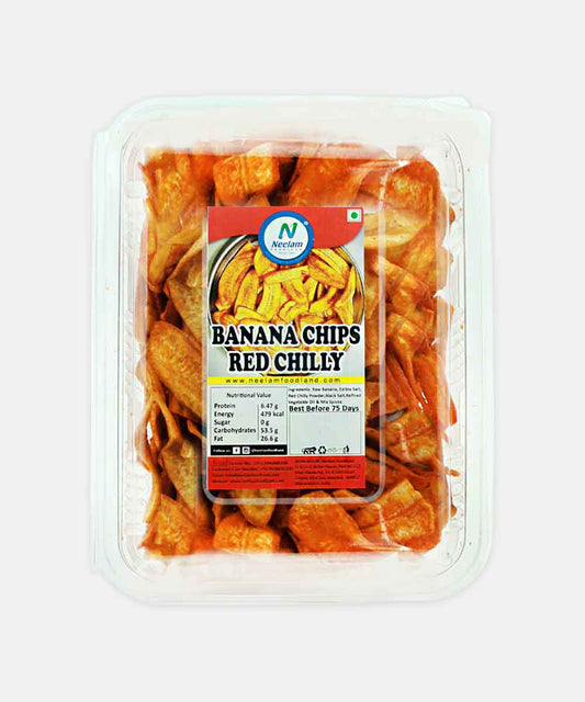 Banana Chips Red Chilly 200 Gm