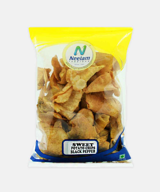 Sweet Potato Chips Pepper 200 Gm