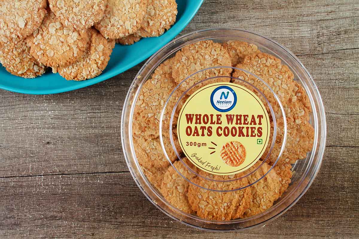 Whole Wheat Oats Cookies 300 Gm