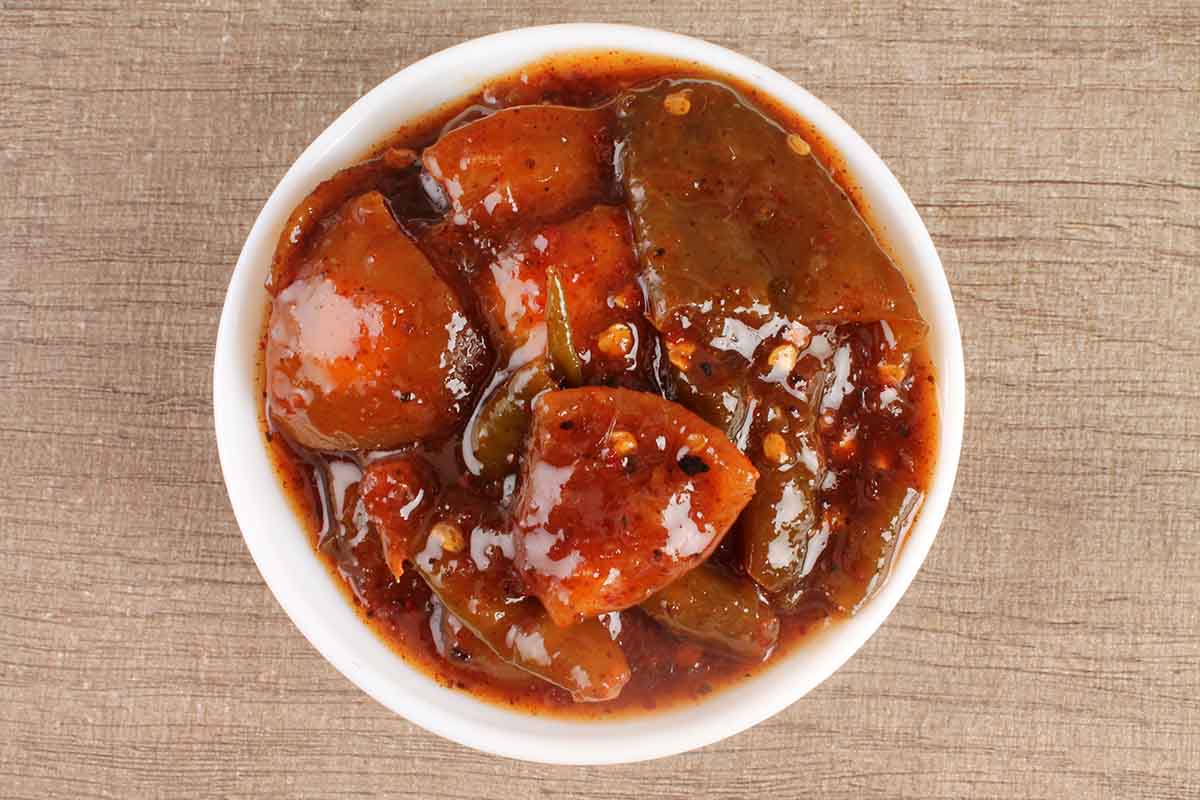 Oil Free Lemon Chilly Pickle 250 Gm