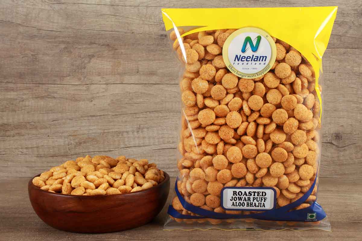 Roasted Jowar Puff Aloo Bhajia 200 Gm