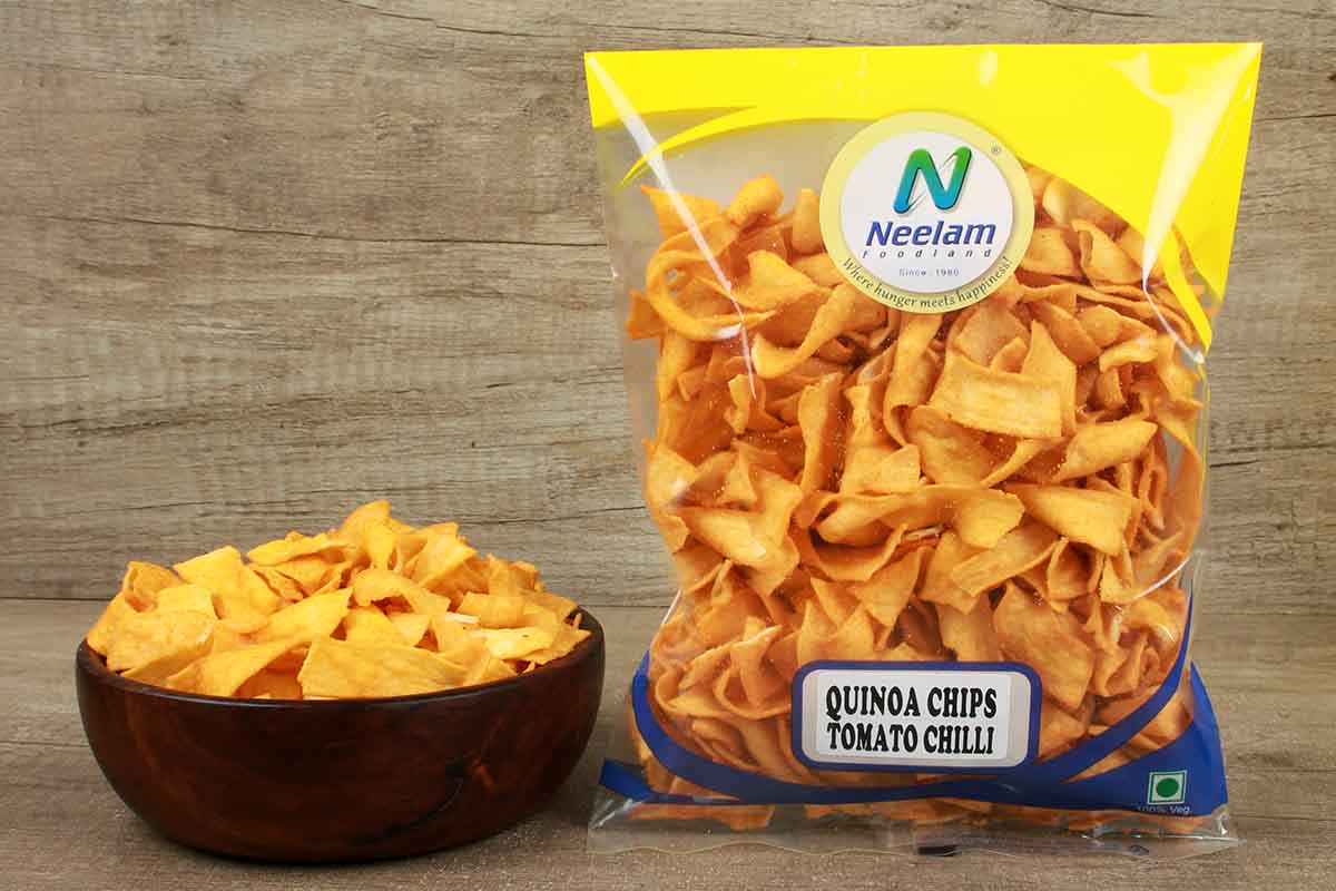 Quinoa Chips Tomato Chilli 200 Gm