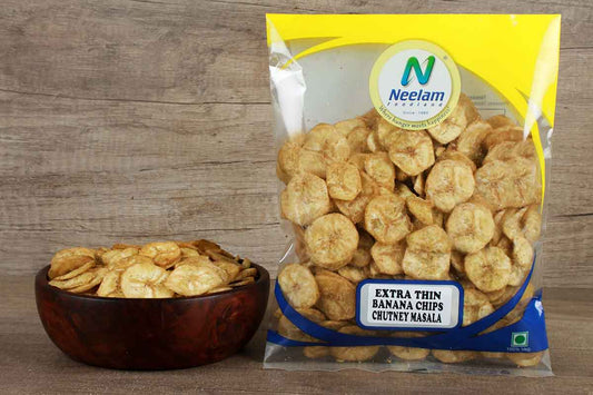 Extra Thin Banana Chips Chutney Masala 200 Gm