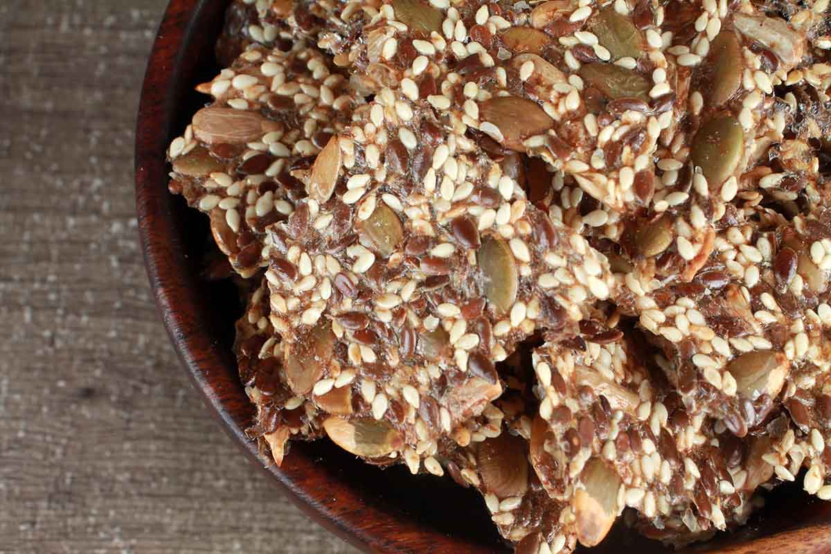 Multiseed Vegan Crackers 100 Gm