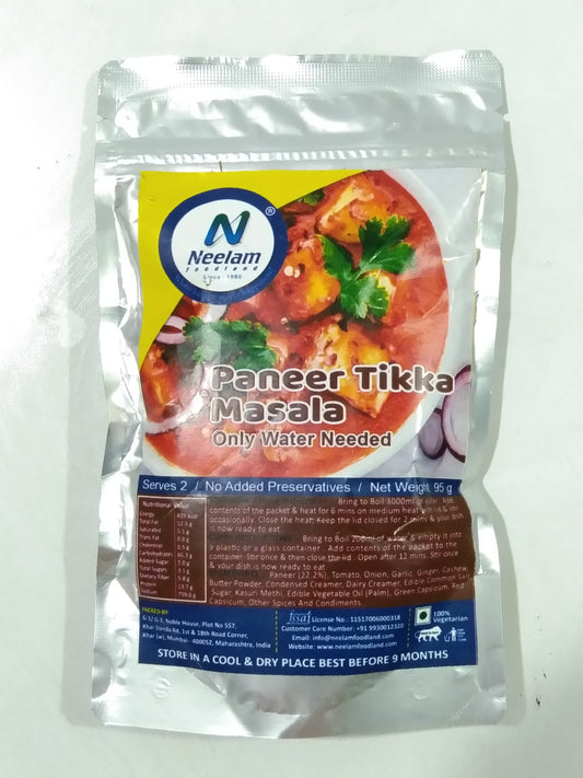 Neelam Freeze Dried Paneer Tikka Masala 95 Gm