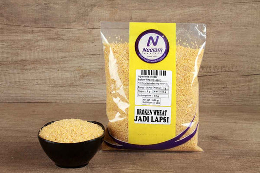 Wheat Broken Daliya/Thick Lapsi 500 Gm
