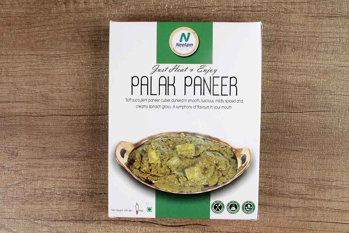 Neelam Palak Paneer Heat & Eat 320 Gm