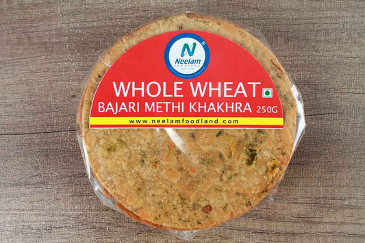 Whole Wheat Bajra Methi Khakhra 250 Gm
