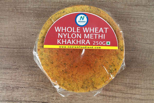 Whole Wheat Nylone Methi Khakhra 250 Gm