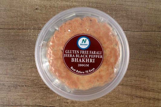 Gluten Free Farali Jeera Black Pepper Bhakri 200 Gm