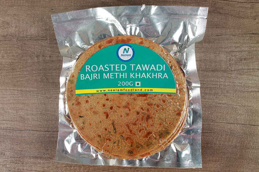 Roasted Tawadi Bajra Methi Khakhra 200 Gm
