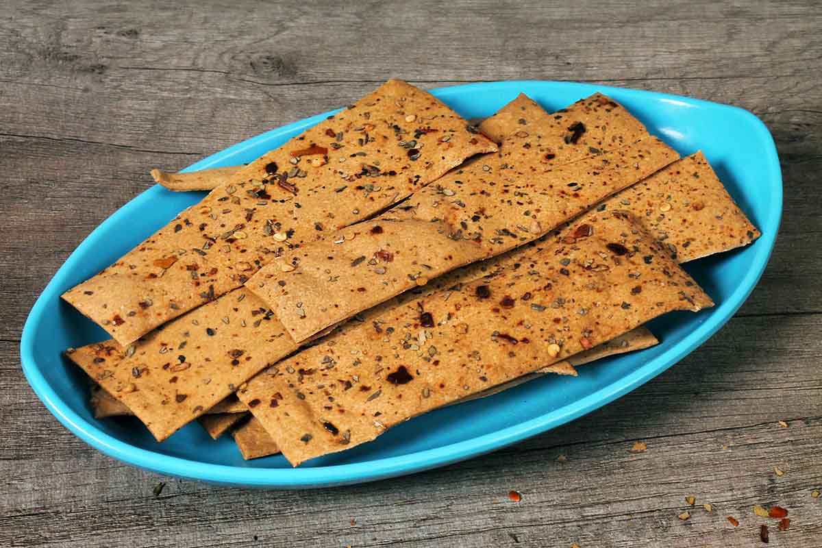 Whole Wheat Paprika Lavash 100 Gm