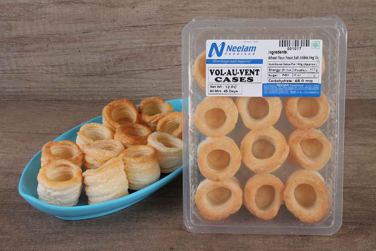 Vol-Au-Vent Cases 12 Pc 100 Gm