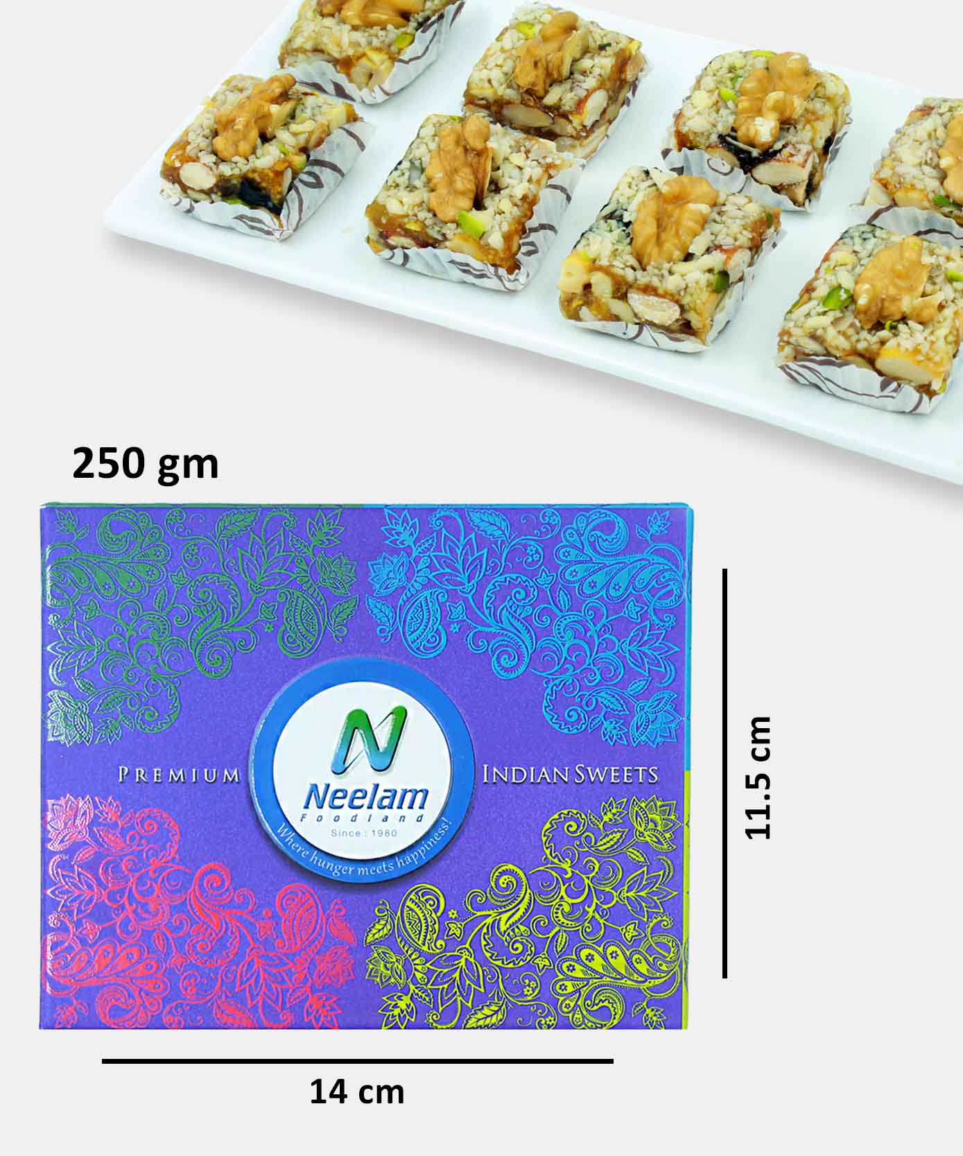 Walnut Crunch ( Sweetened With Honey ) 250 Gm
