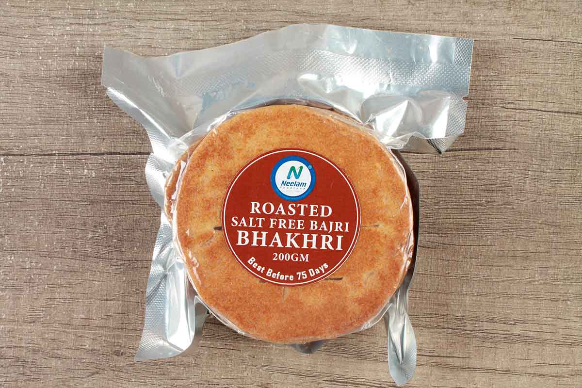 ROASTED SALT FREE BAJRI BHAKHRI 200 GM