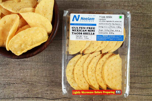 GLUTEN FREE MEXICAN MINI TACOS 12 PC