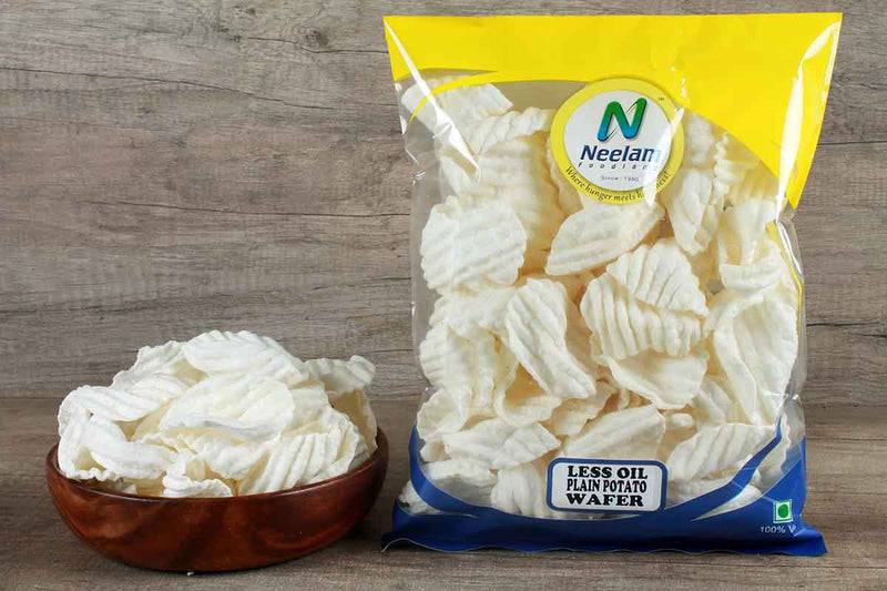 LESS OIL PLAIN POTATO WAFER 150 GM