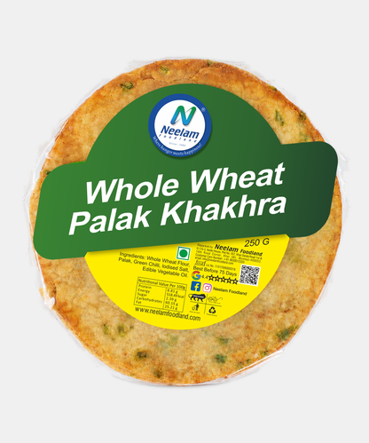 Whole Wheat Palak Khakhra 250 Gm
