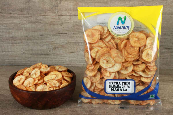 EXTRA THIN BANANA CHIPS PERI PERI 200 GM