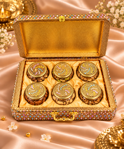 Golden Mina 6 Jar Gift Hamper 1.025 Kg