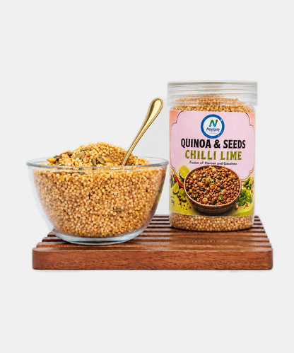 Quinoa & Seeds Chilli Lime 150 Gm