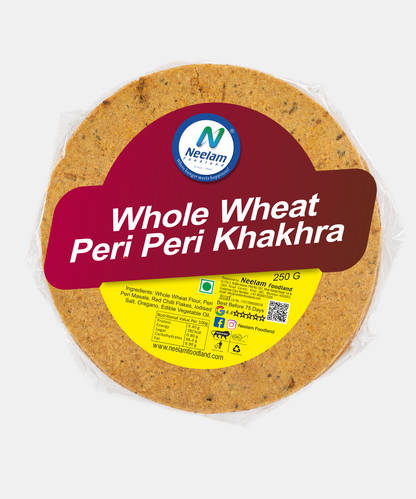 Whole Wheat Peri Peri Khakhra 250 Gm