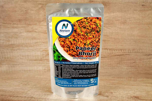 FREEZE DRIED PANEER BHURJI 85