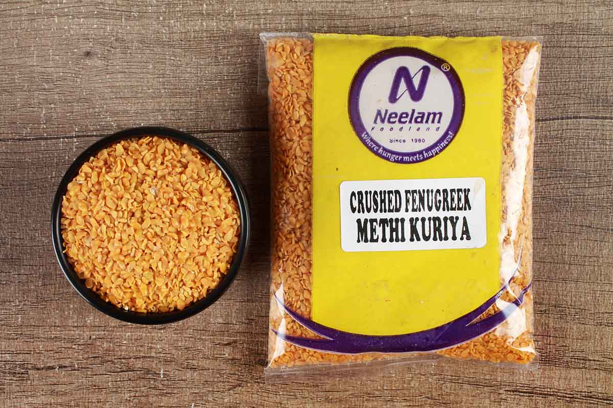 METHI KURIYA/FENUGREEK SPILIT 100 GM