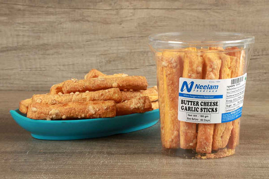 Garlic Butter Cheese Khari Stick 180 Gm