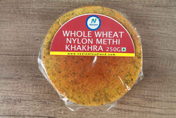 WHOLE WHEAT NYLONE METHI KHAKHRA 250 GM