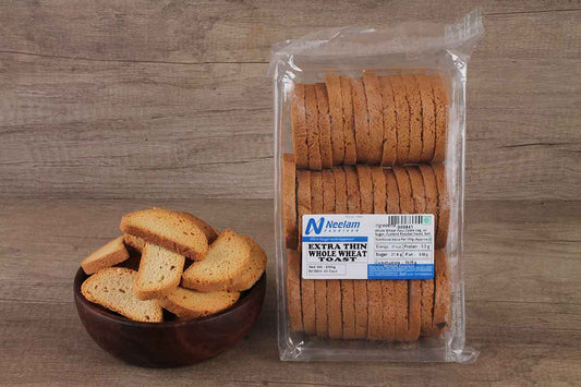 Extra Thin Whole Wheat Toast 200 Gm