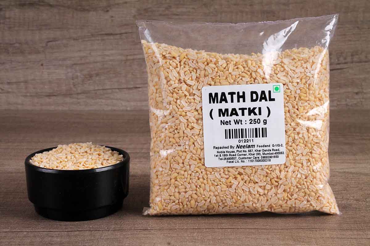 Math Dal Matki Dal 250 Gm