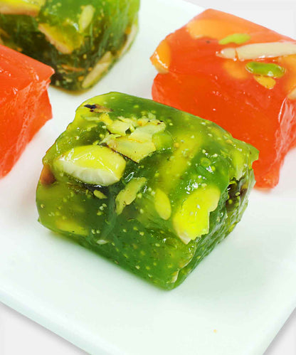 Orange / Green Badami Halwa 250 Gm