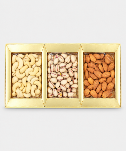 3 P Small Dry Fruit Box 280 Gm