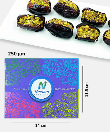 Pista Elaichi Dates Sweets 250 Gm