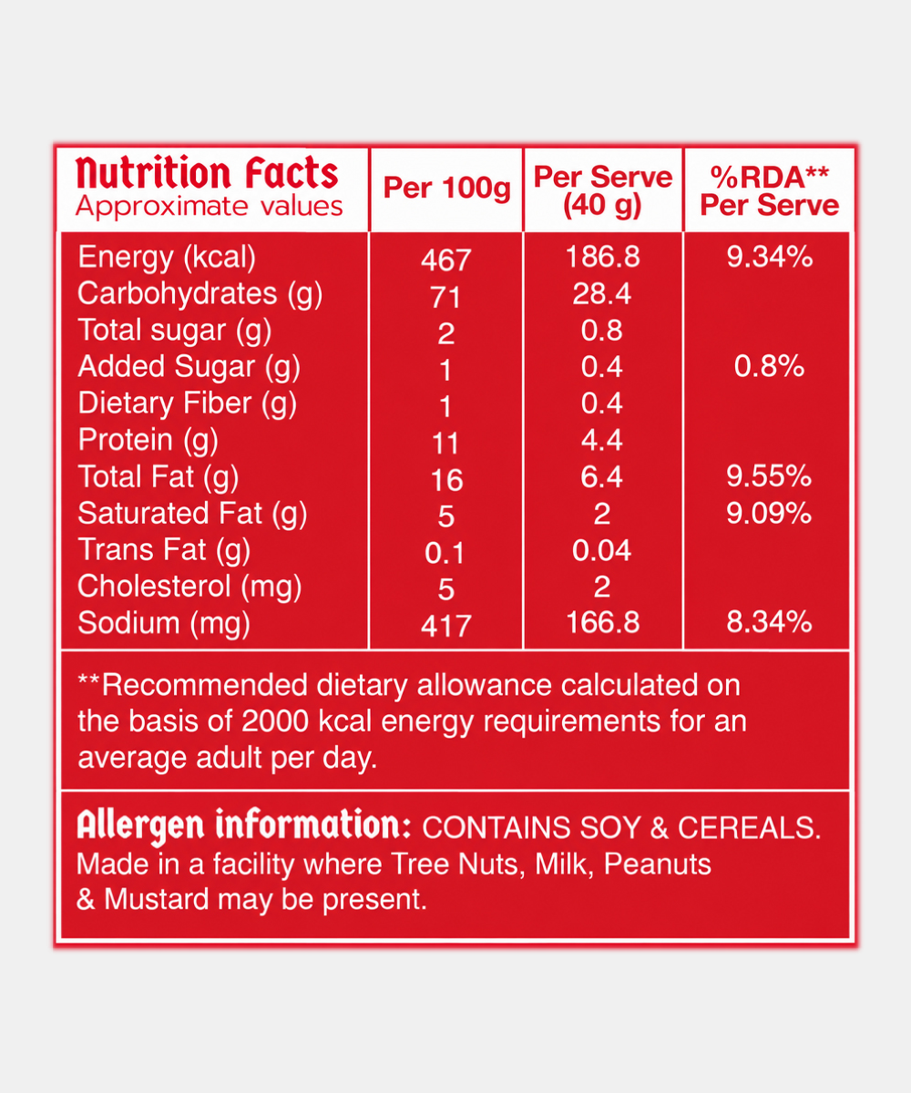 Sundried Tomato & Basil Pesto Crunch 150 Gm