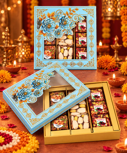 Mix Sweet Blue Flower Box 350 Gm