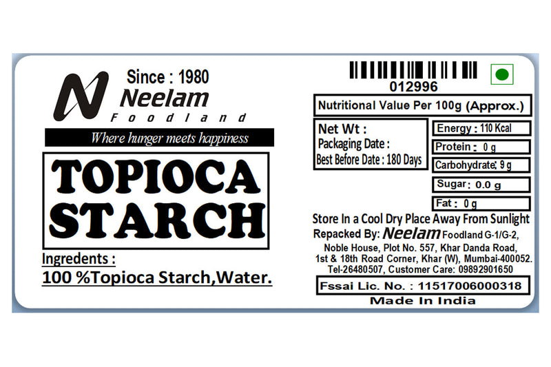 TOPIOCA STARCH FLOUR