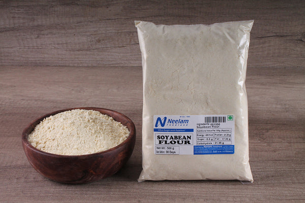 SOYA FLOUR/SOYABEAN ATTA 500 GM