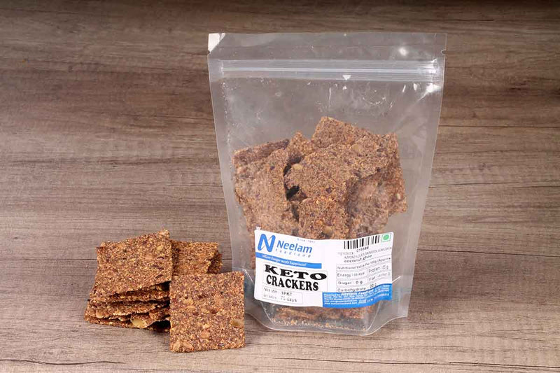 KETO CRACKERS 125 GM